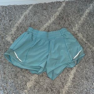 Blue Lululemon Tracker Shorts